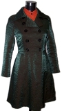 lady's trechcoat made of cire satine