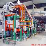 Refreigerator Linear Layout 20 Fixtures Refrigerator Cabinet Foaming Line