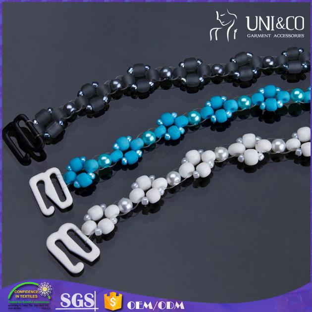 Handmade Beaded Bra Strap Made In