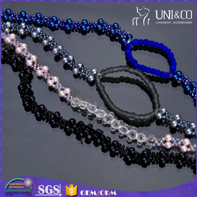 Handmade Beaded Bra Strap Made In