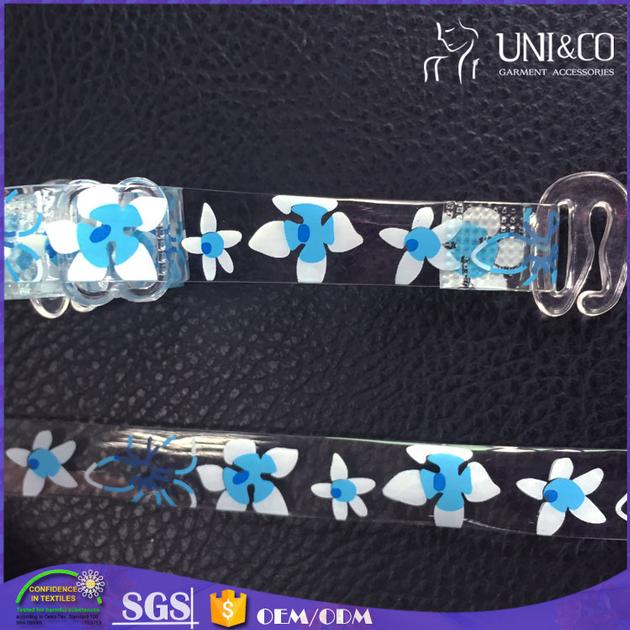 Oil Printed Clear Bra Strap Supplier