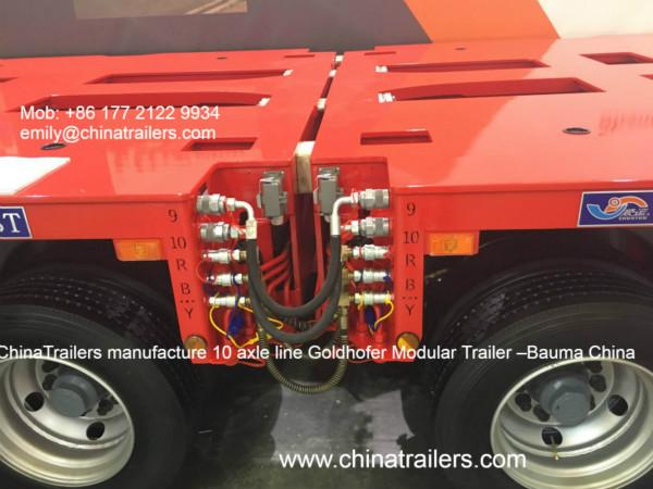 Emily ChinaTrailers Goldhofer Hydraulic Modular Trailer