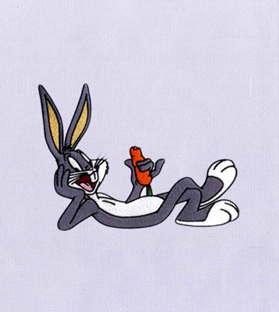 CHIRPY BUGS BUNNY MACHINE EMBROIDERY DESIGN