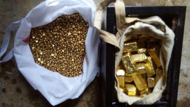 Gold Bars And Nuggets
