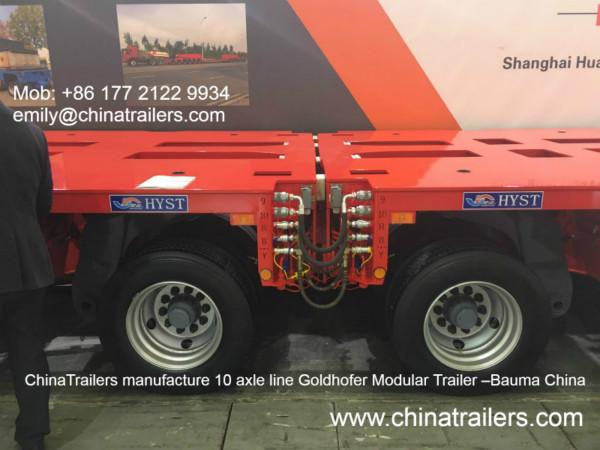 Emily ChinaTrailers Goldhofer Hydraulic Modular Trailer