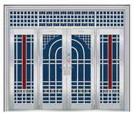 Stainless steel doors 