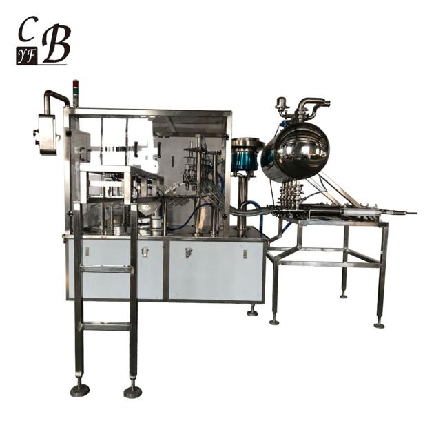 Spout pouch filling machine
