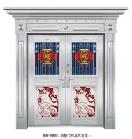 Stainless steel doors 