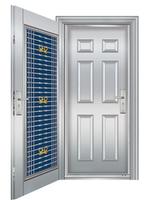 Stainless steel doors 