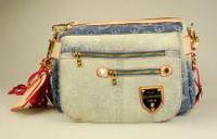 FIRELLA Denim Blue Jeans Lady Fashion Handbag