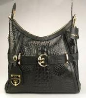 JACQUELINE Crocodile Leather Handbag