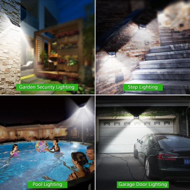 34 Outdoor LED Solar Motion Sensor