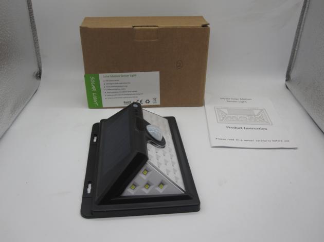 34 Outdoor LED Solar Motion Sensor
