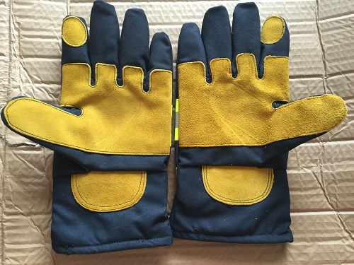 EN Standard Fireman Protective Working Gloves