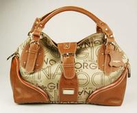 SOLITA Jackquard Leather Handbag