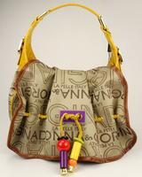 SIRENA Jackquard Leather Bag