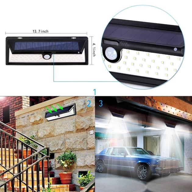 66 Outdoor LED Solar Motion Sensor