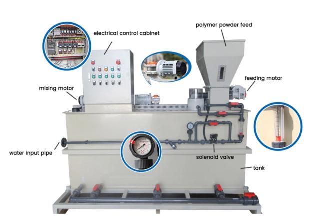 automatic chemical dosing machine system