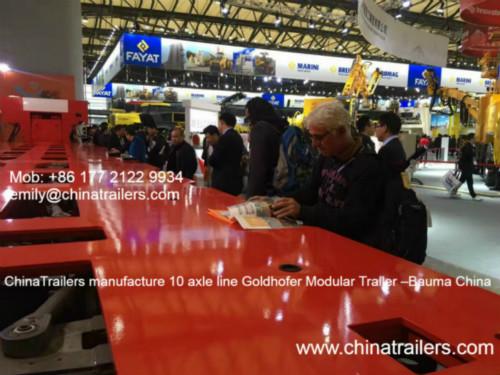 Emily ChinaTrailers Heavy Duty Goldhofer Hydraulic