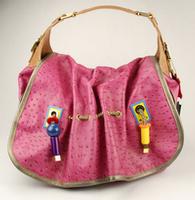 CAROLINA Genuine Ostrich Leather Bag