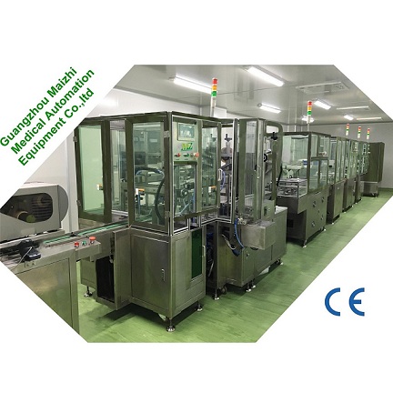 fully automatic production line of blood typing card