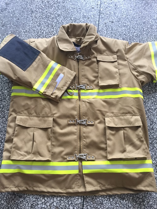 EN 469 fireman 4 layer protective nomex turnout gear suit