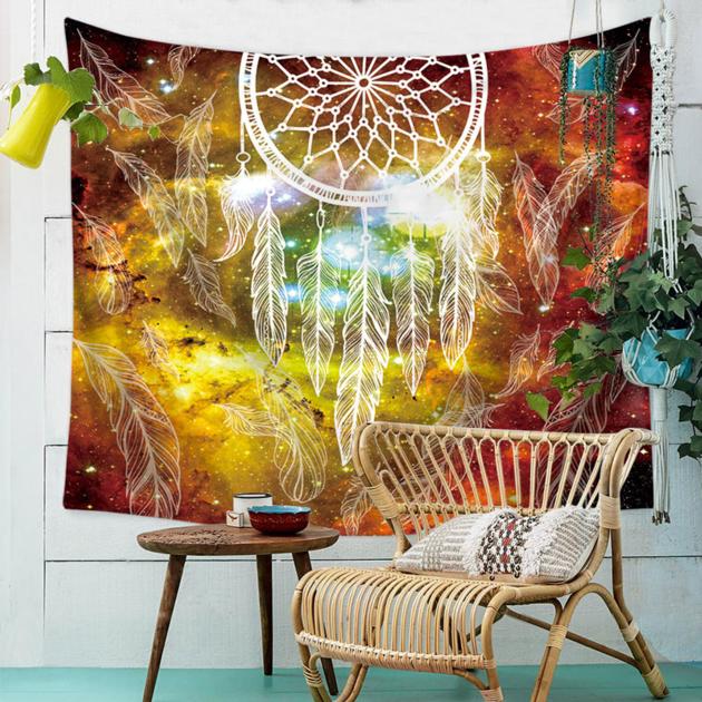 Printed Tapestry Fashion Sunbathe Round Beach