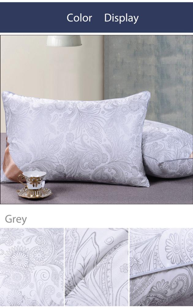 Light Pillow Filler Cotton fiber pillow Five-Star Hotel Jacquard Silk Comfort Zero Pressure Memory N