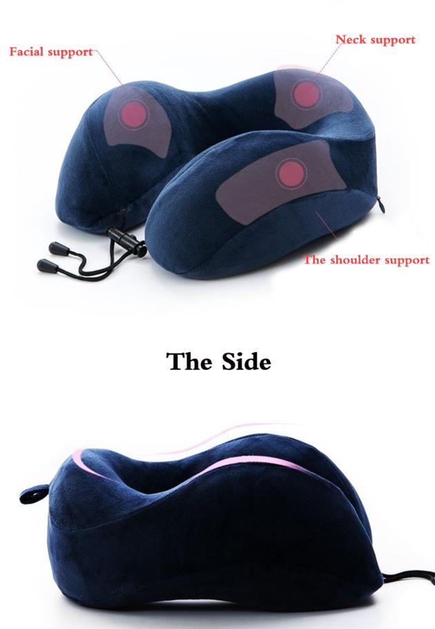 New U Shaped Travel Pillow Car