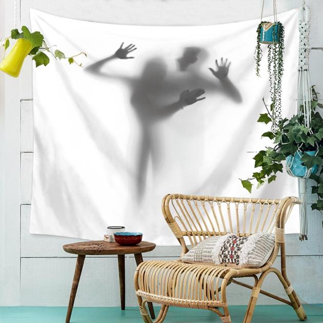 Polyester Creativity Sexy Shadow Pattern Wall