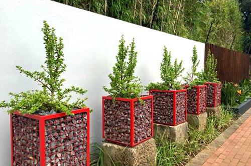 Gabion Planters