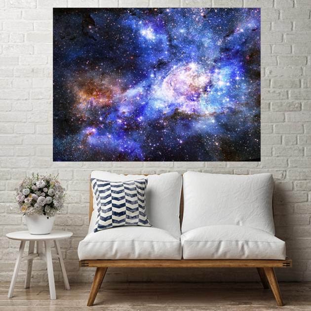 Galaxy Hanging Wall Tapestry Hippie Retro