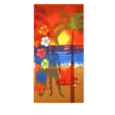 Summer Beach Towel Microfiber Absorbent Printed