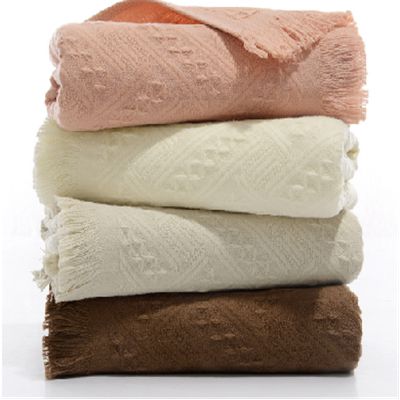 Fashion Design Turkish Tassel Beach Towels for Adults Super Absorbent Cotton Gauze Bath Face Towel S