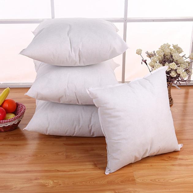 1PC Standard Pillow White Cushion Core Cushion Inner Filling Soft Throw Seat Pillow interior