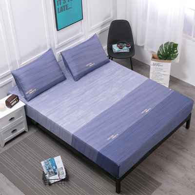 1pc 100 Polyester Fitted Sheet Mattress