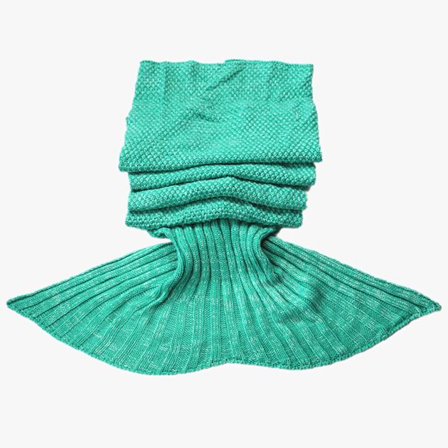 Mermaid Tail Blanket Crochet Mermaid Blanket