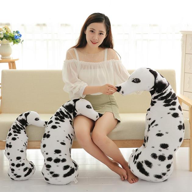 3D Puppy Shape Cushion Throw Pillow