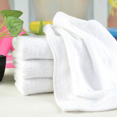30*60cm high-grade Embroidered Towel Luxury Hotel White dark gray Bath Towel Cotton Soft Absorbent L