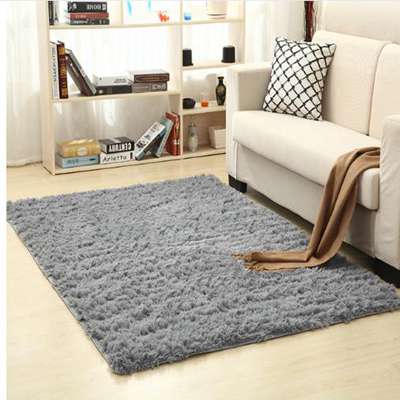 Super Soft Silk Wool Rug Indoor Modern Shag Area Rug Silky Rugs Bedroom Floor Mat Baby Nursery Rug C