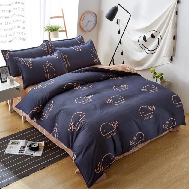 Classic Bedding Set 5 Size Grey