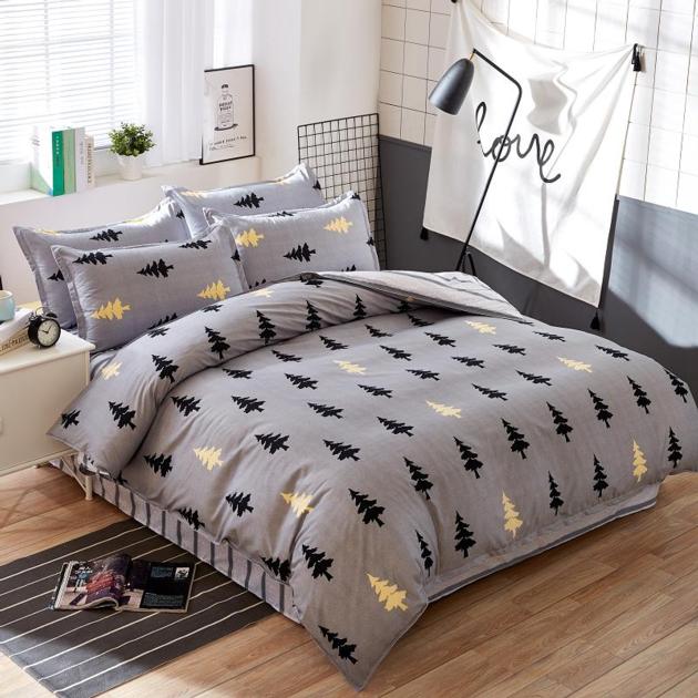 Classic Bedding Set 5 Size Grey