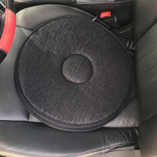 Car Seat Cushion Memory Foam Seat Mat Seat Revolving Rotating Cushion