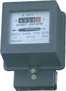 single phase watt-hour meter