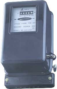 three phase watt-hour meter