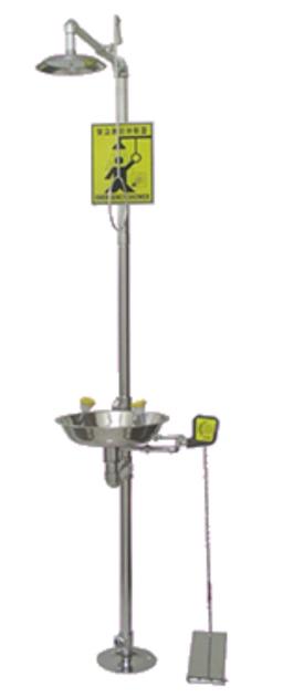 Standard Emergency Shower And Eyewash With