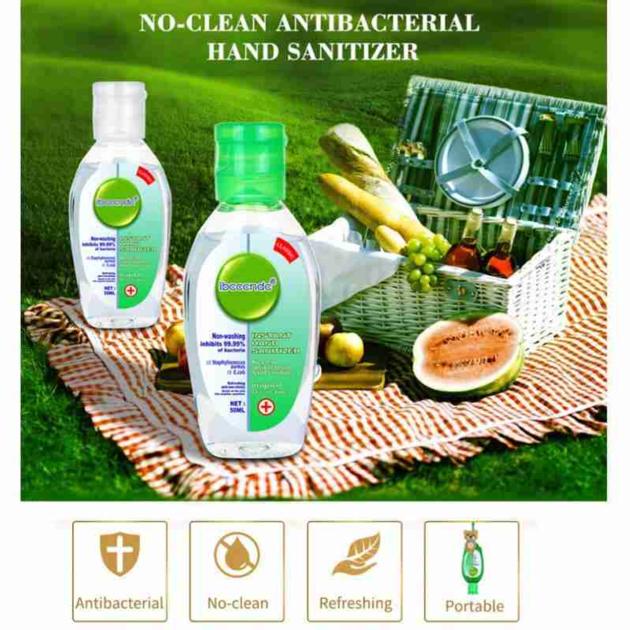 50ml Travel Portable Hand Sanitizer Alcohol