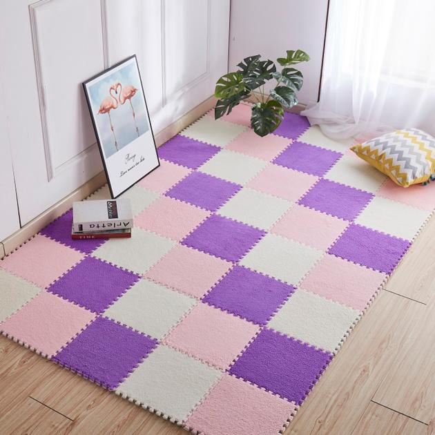 Living Room bedroom Children Soft Carpet Magic Patchwork Climbing Baby Mat 1pcs Unit Price $0.58