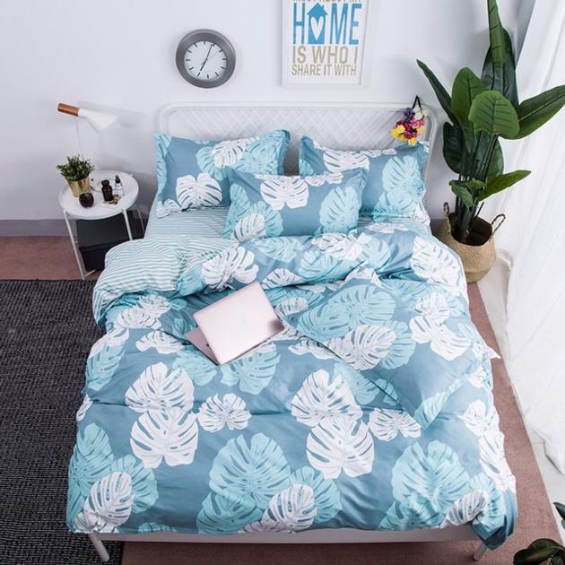 Home Textile Autumn Flower Series Bed Linens 4pcs Bedding Sets Bed Set Duvet Cover Bed Sheet set