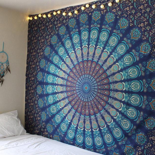 Mandala Tapestry Wall Hanging Bohemia Beach Mat Yoga Mat Unit Price $4.64